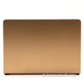 Porta-toalhas de papel retangular minimalista vertical dourado